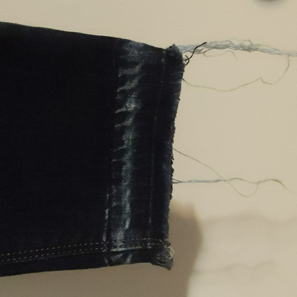 Express lightly distressed ankle legging, mid rise, 6R - Picture 3 of 7